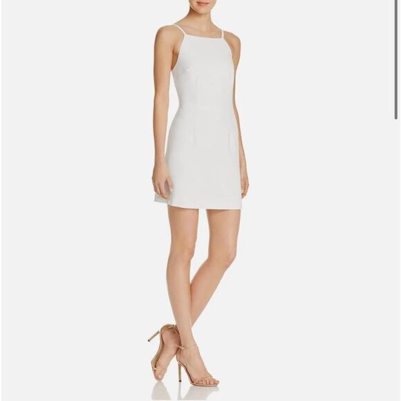 🔥French connection Summer Whisper Womens A-Line Mini Party Dress Sz 4 New - Picture 1 of 5